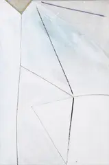 Edgar Hofschen, "Modifikation L 22", 1986, Öl auf Segeltuch