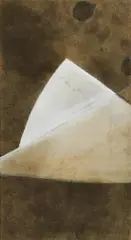 Edgar Hofschen, Modifikation O33, 1994, Öl und Ponal auf Segeltuch