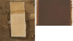 Edgar Hofschen, Konvolut von 1 Gemälde und 1 Zeichnung, a) Ohne Titel