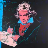 Beethoven 11.392 by Andy Warhol, 2020, Farbserigrafie auf leichtem Karton, sold Oct 2022