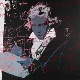 Beethoven 11.391 by Andy Warhol, 2020, Farbserigrafie auf leichtem Karton, sold Oct 2022
