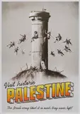 Visit historic Palestine by Banksy, 2018, Farboffset auf Papier, sold Sep 2022