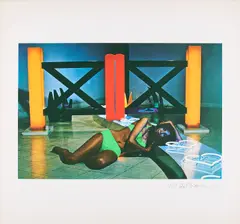Martial Raysse, Ohne Titel, 1967, Farboffset auf Velin