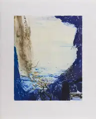 Gravure 378 by Zao Wou-ki, 1994, Heliogravure auf BFK RIVES (Wasserzeichen), sold Oct 2022