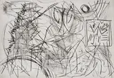 A. R. Penck, Ohne Titel, Radierung auf Velin