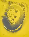 Otto Piene, Februar (Aus: Feuerflora), 1971, Farbserigrafie auf leichtem Karton