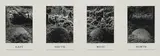 Hamish Fulton, East - South - West - North, 1989, Fotogravure