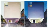 Jens Hausmann, "Box 2A" und "Box 2B", 2010, Jeweils: Öl auf Leinwand