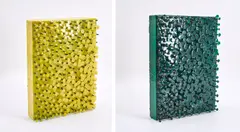 Willi Siber, Konvolut von 2 Objekten, 2011, Jeweils: Metall, Polyiso-Hartschaum und Epoxidharz