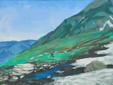 Christian Brandl, Ohne Titel, 2009, Öl auf Leinwand