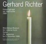 Plakat Kerze I by Gerhard Richter, 1988, Farboffset auf Papier, sold Sep 2021