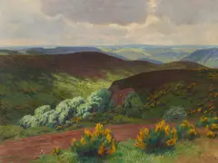 Auktion 479, Los 240 by Fritz von Wille, Öl auf Leinwand, sold Jan 2022