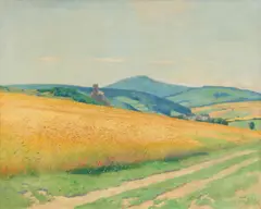 Auktion 479, Los 243 by Fritz von Wille, Öl auf Leinwand, sold Jan 2022