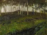 Otto Modersohn, Birkenwald am Kanal