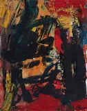 Justo González Bravo, Ohne Titel, 2002, Mischtechnik auf Karton