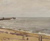 Max Clarenbach, Strand auf der Insel Föhr
