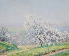 Raymond Thibesart, Auktion 479, Los 223, Öl auf Faserplatte
