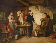 Hugo Oehmichen, Der Ehrentag des Veterans, Öl auf Leinwand