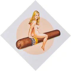 Mel Ramos, Hav-a-Havana #6, 2005, Farblithografie auf leichtem Karton