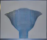 Heinz Mack, Hundertblatt IV, 1968/72, Farbserigrafie und Prägedruck auf Aluminium-Folienkarton