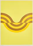Herbert Oehm, Ohne Titel, 1967, Farbserigrafie auf leichtem Karton