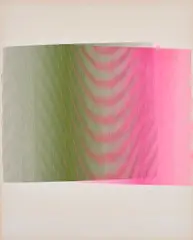Walter Leblanc, Ohne Titel, Farbserigrafie auf Velin