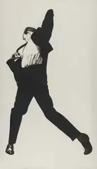 Eric by Robert Longo, 1999, Lithografie auf Velin, sold Dec 2021