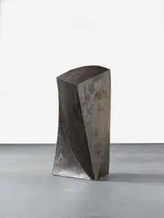 Michael Croissant, Kopf, 1988, Bronze, dunkelbraun patiniert