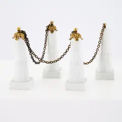Klassizistische Dekoration by Meissen, Biskuitporzellan, Metallmontierung., sold May 2026