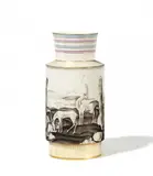 Sèvres, Vase Antilopendekor