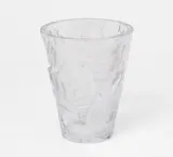 Große Vase mit Rosendekor by René Lalique, Farbloses Pressglas, tlw, sold Jan 2015