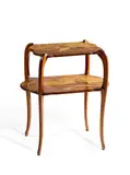 Kleiner Etagerentisch mit Reichen Intarsien by Émile Gallé, sold Nov 2013
