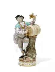 Winzer by Meissen, Porzellan, farbig und gold staffiert, sold Nov 2013