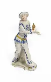 Nymphenburg, Pierrot aus der Commedia dell'Arte