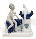 Rosenthal, Venus mit Papagei