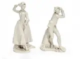 Nymphenburg, Harlekine und Harlekin aus der Commedia dell'Arte