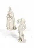 Nymphenburg, Dottore und Donna Martina aus der Commedia dell'Arte