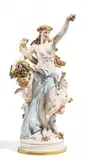 Allegorie der Flora by Meissen, Porzellan, farbig und gold staffiert, sold Nov 2015