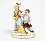 Allegorie 'Der Sommer' by Meissen, Porzellan, farbig und gold staffiert, sold Jan 2019