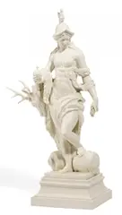 Nymphenburg, Tellus Bavarica, sog. 'Bayerische Diana', Nach der Bronze von H