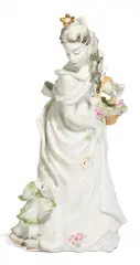 Schneewittchen by Rosenthal, Porzellan, farbiges Dekor, sold May 2016