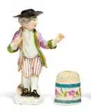 Fürstenberg, Miniaturfigur eines jungen Mannes