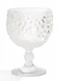 Großer Pokal mit Weintrauben by René Lalique, Farbloses Pressglas, sold Nov 2016