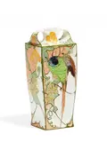 Rozenburg, Balustervase mit Papageien und Kapuzinerkresse