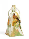 Rozenburg, GROßE VASE MIT PAPAGEI UND ACKERWINDE