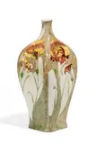 Rozenburg, Balusterförmige Vase mit Gelben Nelken