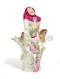 Till Eulenspiegel by Meissen, 2004, Porzellan, farbig staffiert, sold May 2017