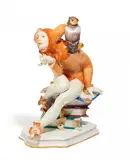 Till Eulenspiegel by Meissen, Porzellan, farbig und gold staffiert, sold May 2017