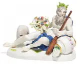 Allegorie 'Das Wasser' by Meissen, Porzellan, farbig und gold staffiert, sold May 2017