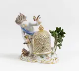 Allegorie "Die Luft" by Meissen, Porzellan, farbig und gold staffiert, sold Jan 2019